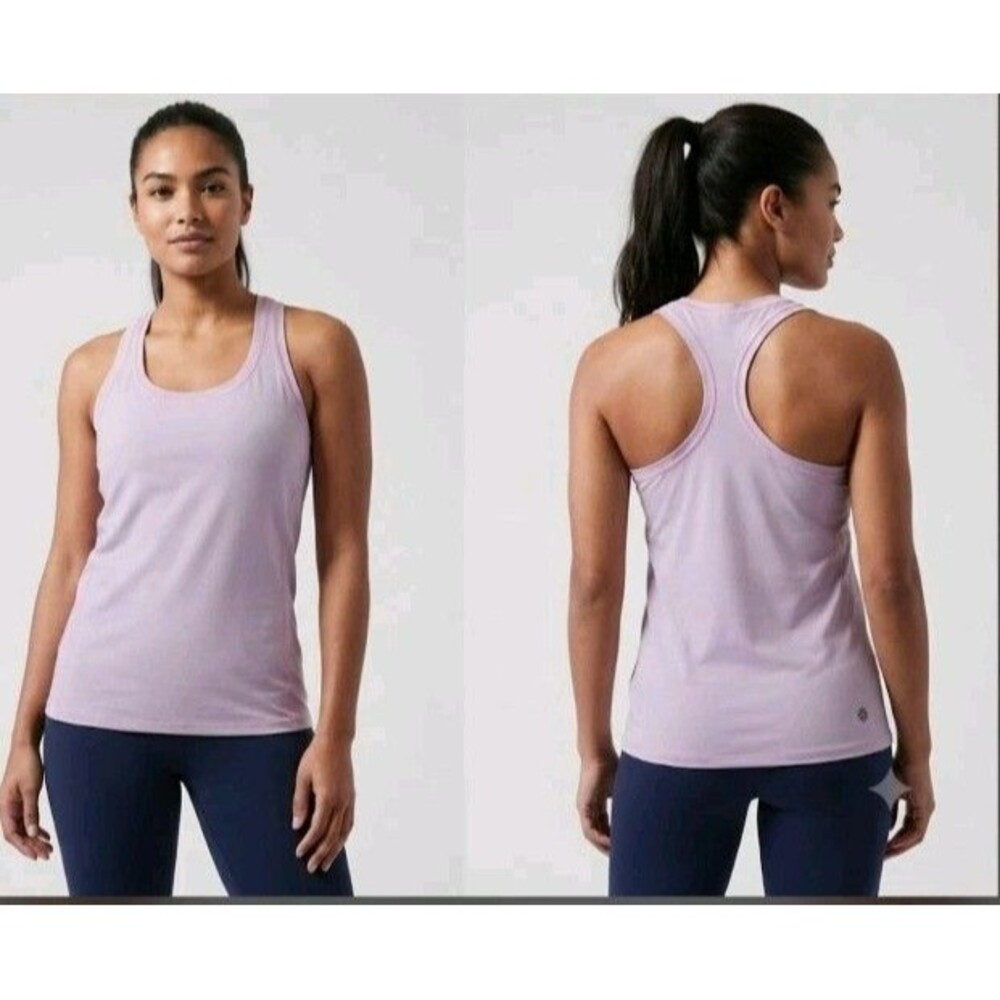 Athleta Racerback Tank Top Size XS Light Purple